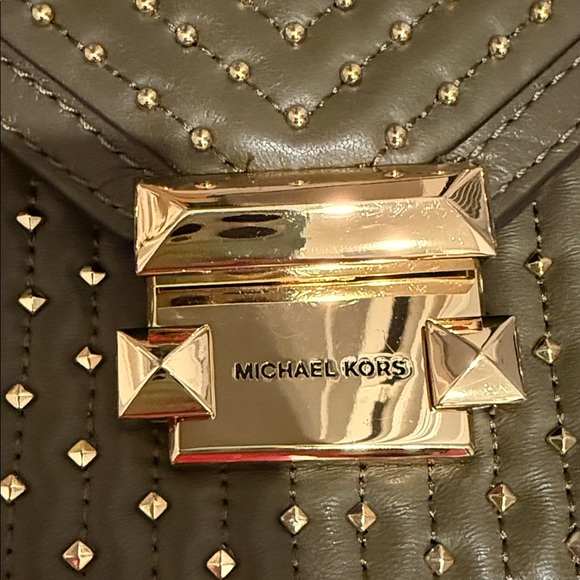 MICHAEL MICHAEL KORS
Whitney Large Studded Leather Convertible Shoulder Bag - Picture 3 of 12